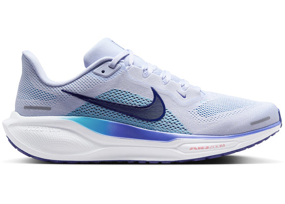 Nike Air Zoom Pegasus 41 Ghost Football Grey Deep Night Blue Void sneakers - authentic Nike shoes