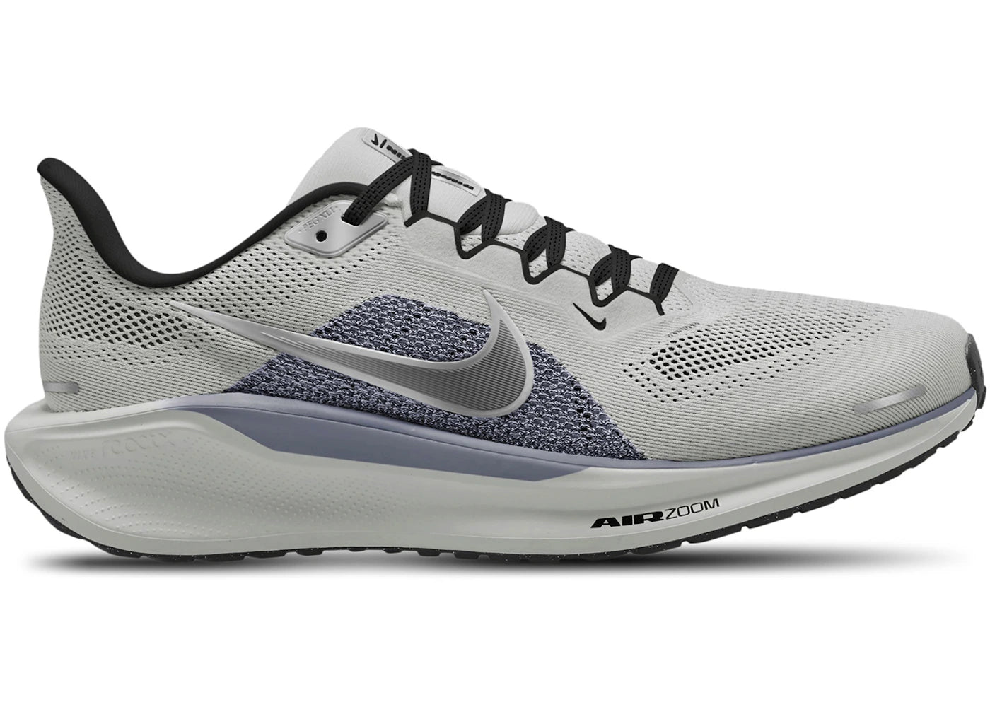 Nike Air Zoom Pegasus 41 Photon Dust Metallic Silver - vue 360