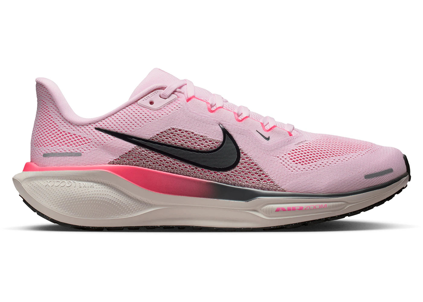 Nike Air Zoom Pegasus 41 Pink Foam Taupe Grey - vue 360