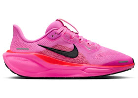 Nike Air Zoom Pegasus 41 Playful Pink Hyper Pink Bright Crimson Off Noir (GS) - vue 360