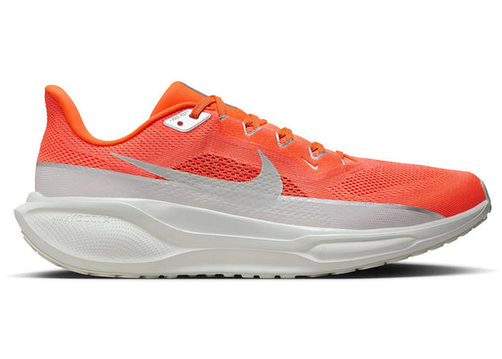 Nike Air Zoom Pegasus 41 Premium Hyper Crimson Wolf Grey Safety Orange sneakers - authentic Nike shoes