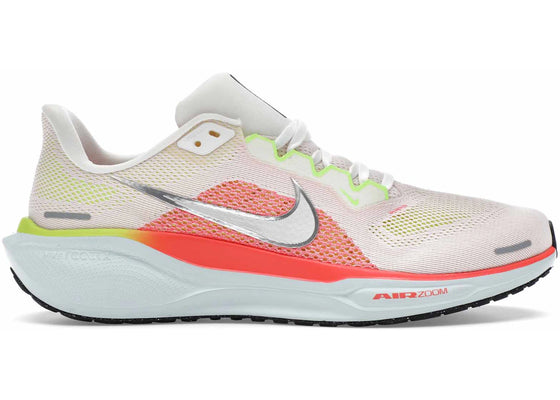 Nike Air Zoom Pegasus 41 Summit White Bright Crimson sneakers - authentic Nike shoes