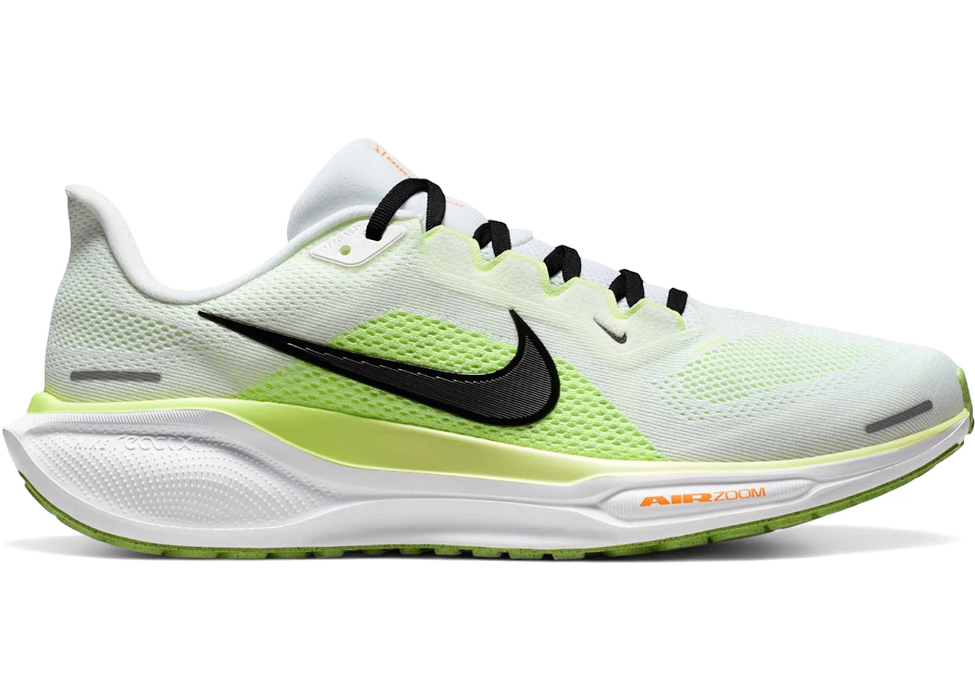 Nike Air Zoom Pegasus 41 White Volt Ice Black - vue 360