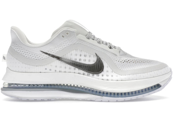 Nike Air Zoom Pegasus Premium White Metallic Silver sneakers - authentic Nike shoes