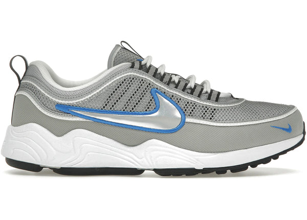 Nike Air Zoom Spiridon SP Metallic Silver Blue sneakers - authentic Nike shoes