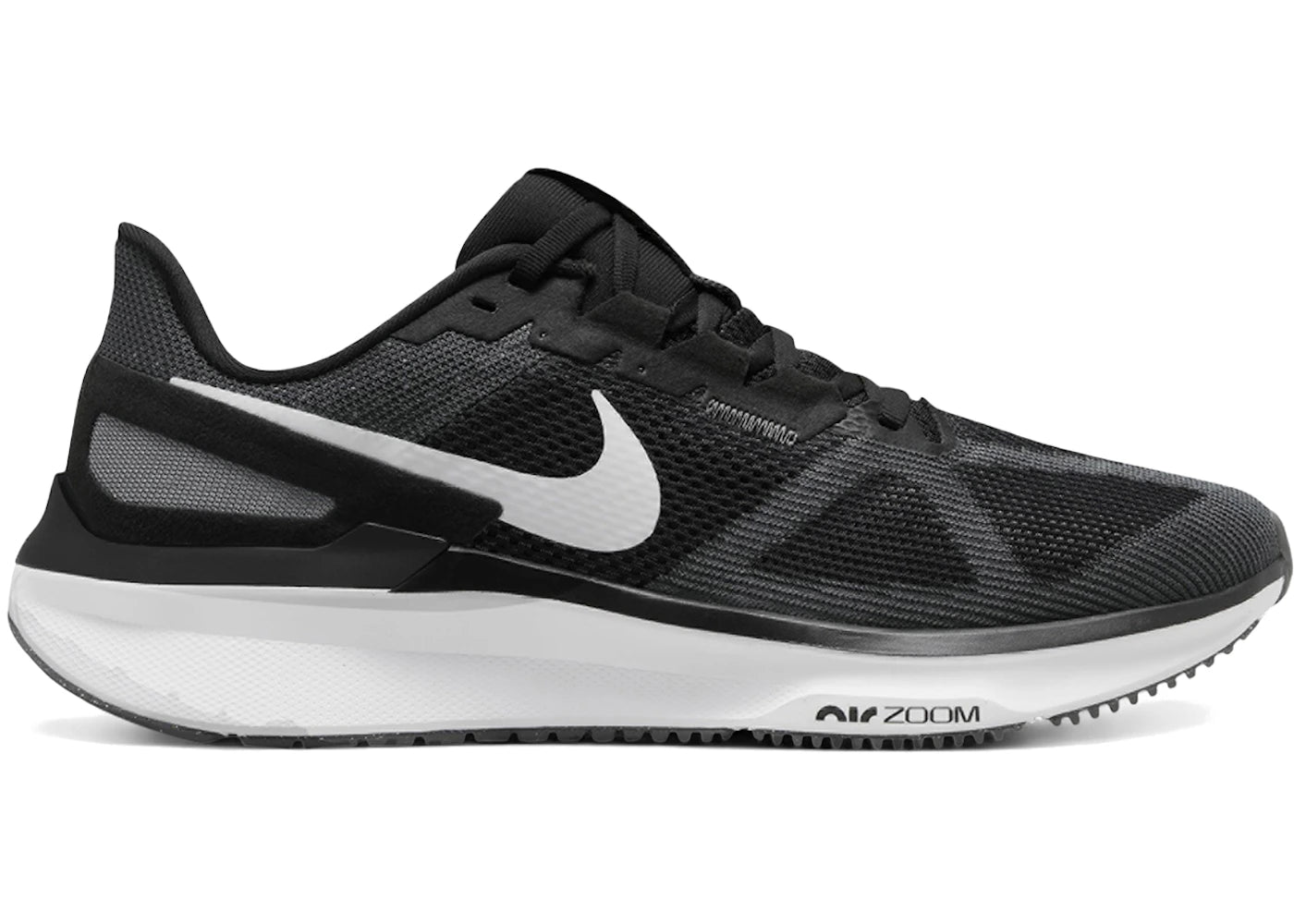 Nike Air Zoom Structure 25 Black Iron Grey - vue 360