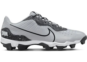 Nike Alpha Huarache 4 Keystone Wolf Grey White Dark Smoke Grey - vue 360