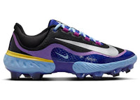 Nike Alpha Huarache Elite 4 Low MCS Deep Night Black Psychic Blue Metallic Silver