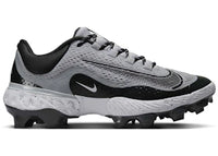 Nike Alpha Huarache Elite 4 Low MCS Wolf Grey White Dark Smoke Grey