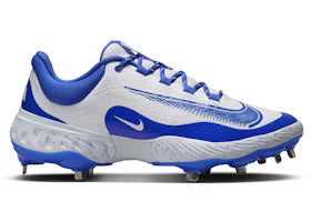 Nike Alpha Huarache Elite 4 Low White Hyper Royal