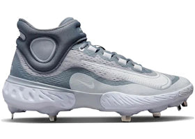 Nike Alpha Huarache Elite 4 Mid Wolf Grey White