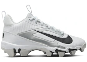 Nike Alpha Menace 4 Shark White Metallic Silver Photon Dust Black (GS) - vue 360