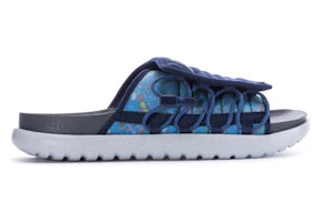 Nike Asuna 2 Slide Next Nature Midnight Navy Grey Fog - vue 360