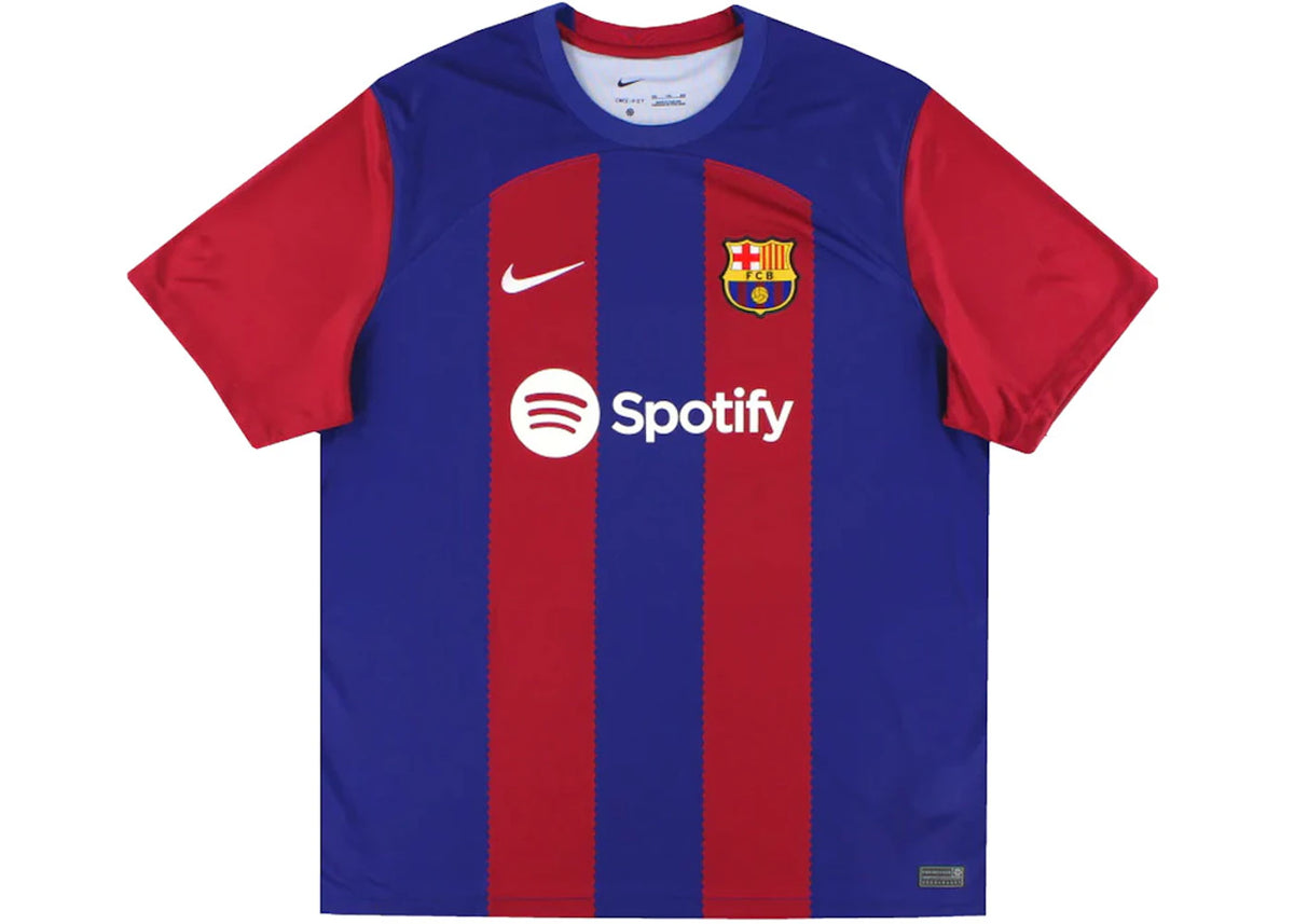 Nike Bacelona FC 2023-24 Dri Fit Stadium Home Jersey Deep Royal Noble Red - vue secondaire A