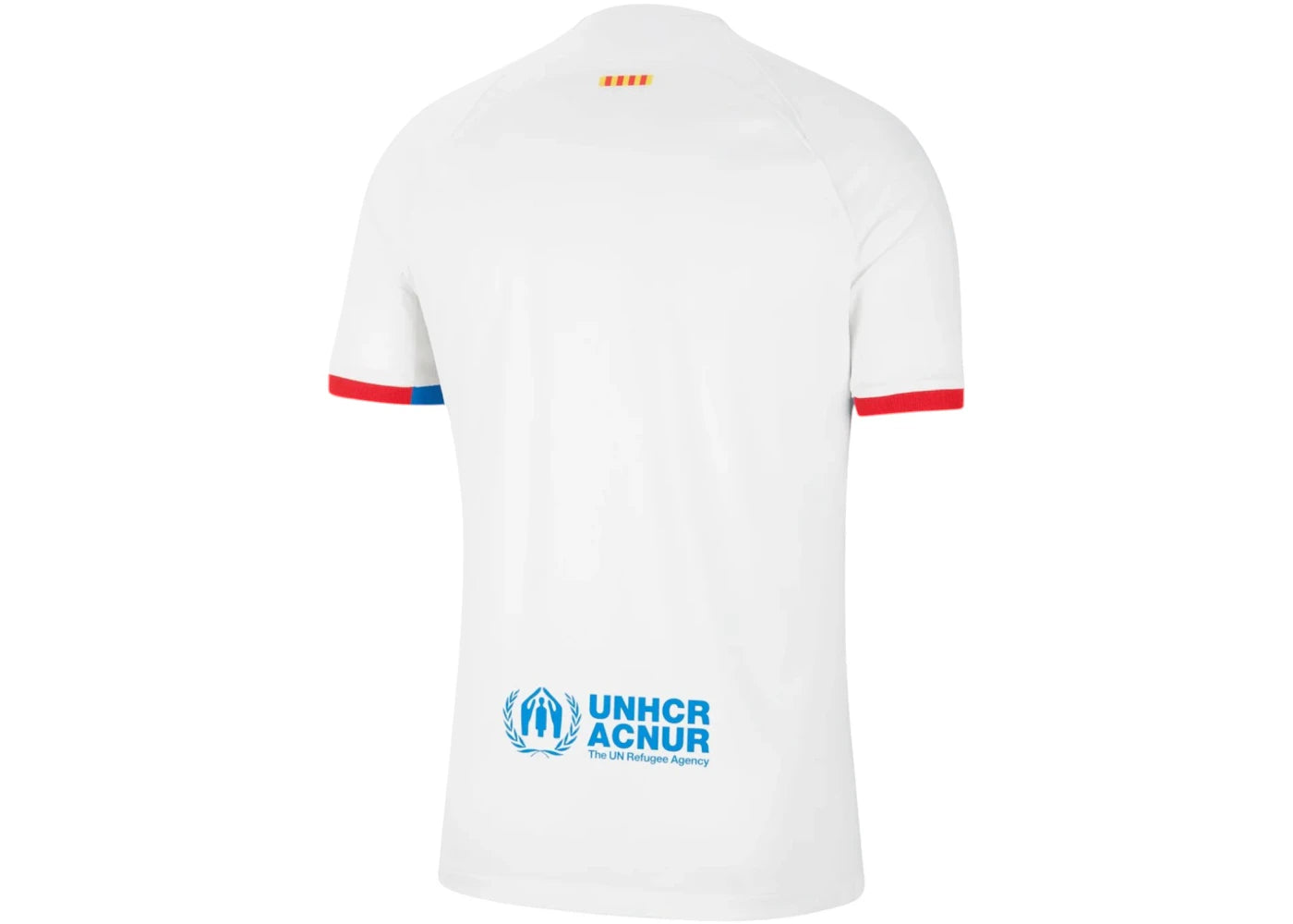 Nike Barcelona F.C. 2023/24 Second Retro Logo Edition Dri-Fit Stadium Jersey White - vue secondaire B