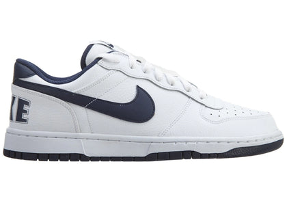 Nike Big Nike Low White Midnight Navy - authentic Nike sneakers