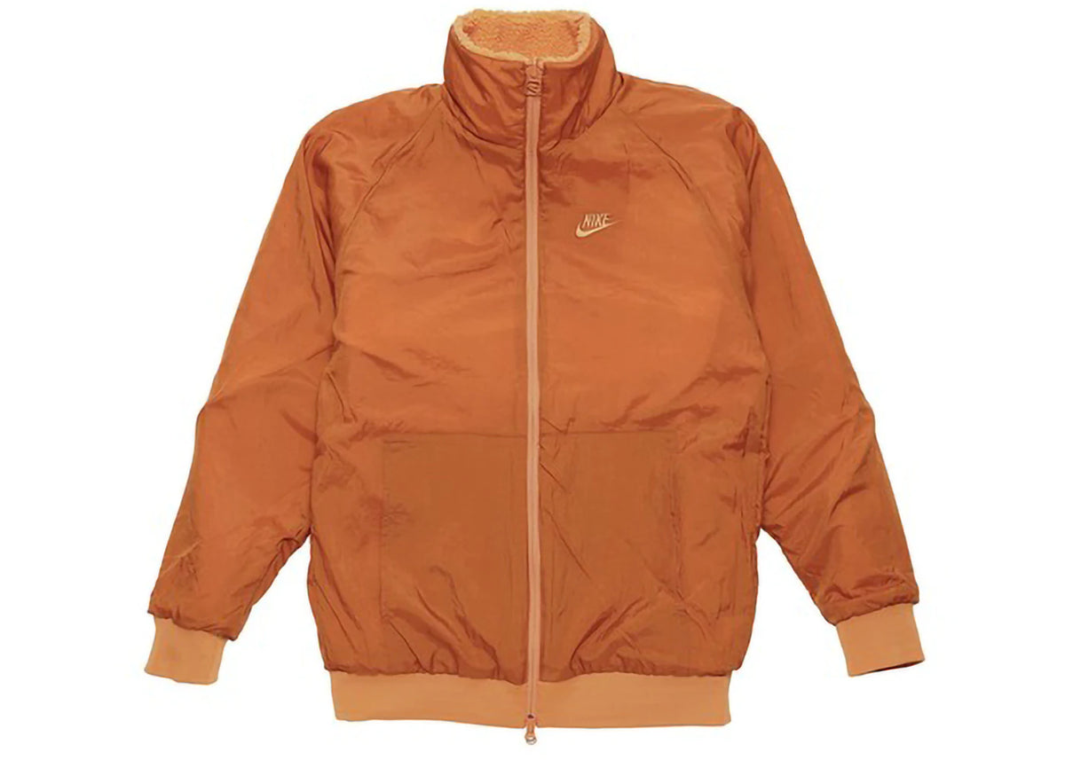 Nike Big Swoosh Reversible Boa Jacket (Asia Sizing) Hot Curry Coconut Milk - vue secondaire B
