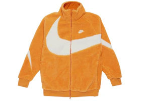 Nike Big Swoosh Reversible Boa Jacket (Asia Sizing) Hot Curry Coconut Milk