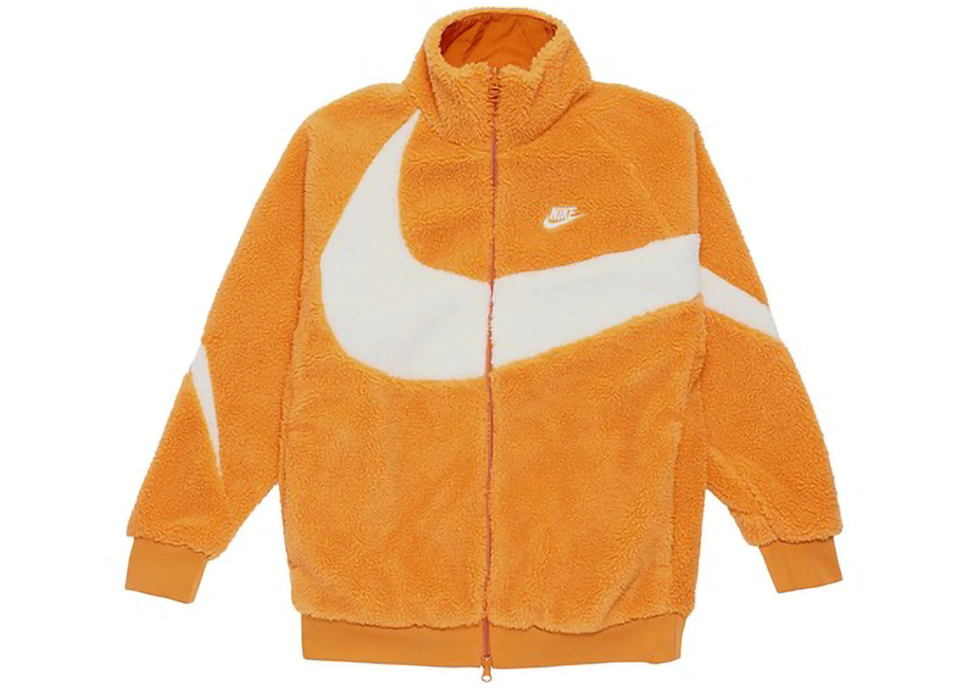 Nike Big Swoosh Reversible Boa Jacket (Asia Sizing) Hot Curry Coconut Milk - vue secondaire A