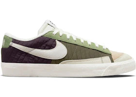 Nike Blazer 77 Low Premium Medium Olive Cave Purple - authentic Nike sneakers