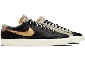 Nike Blazer Low 77 Black Natural Removable Swoosh