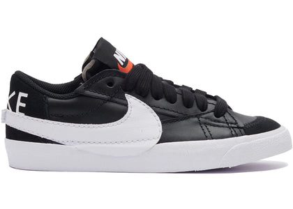 Nike Blazer Low 77 Jumbo Black White (Women's) - authentic Nike sneakers
