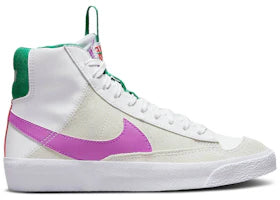Nike Blazer Mid 77 SE Dance White Fuchsia Dream (GS) - vue 360