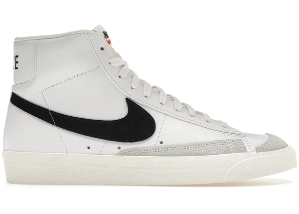 Nike Blazer Mid 77 Vintage White Black sneakers - authentic streetwear shoes