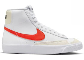 Nike Blazer Mid 77 White Picante Red (GS) - authentic Nike sneakers