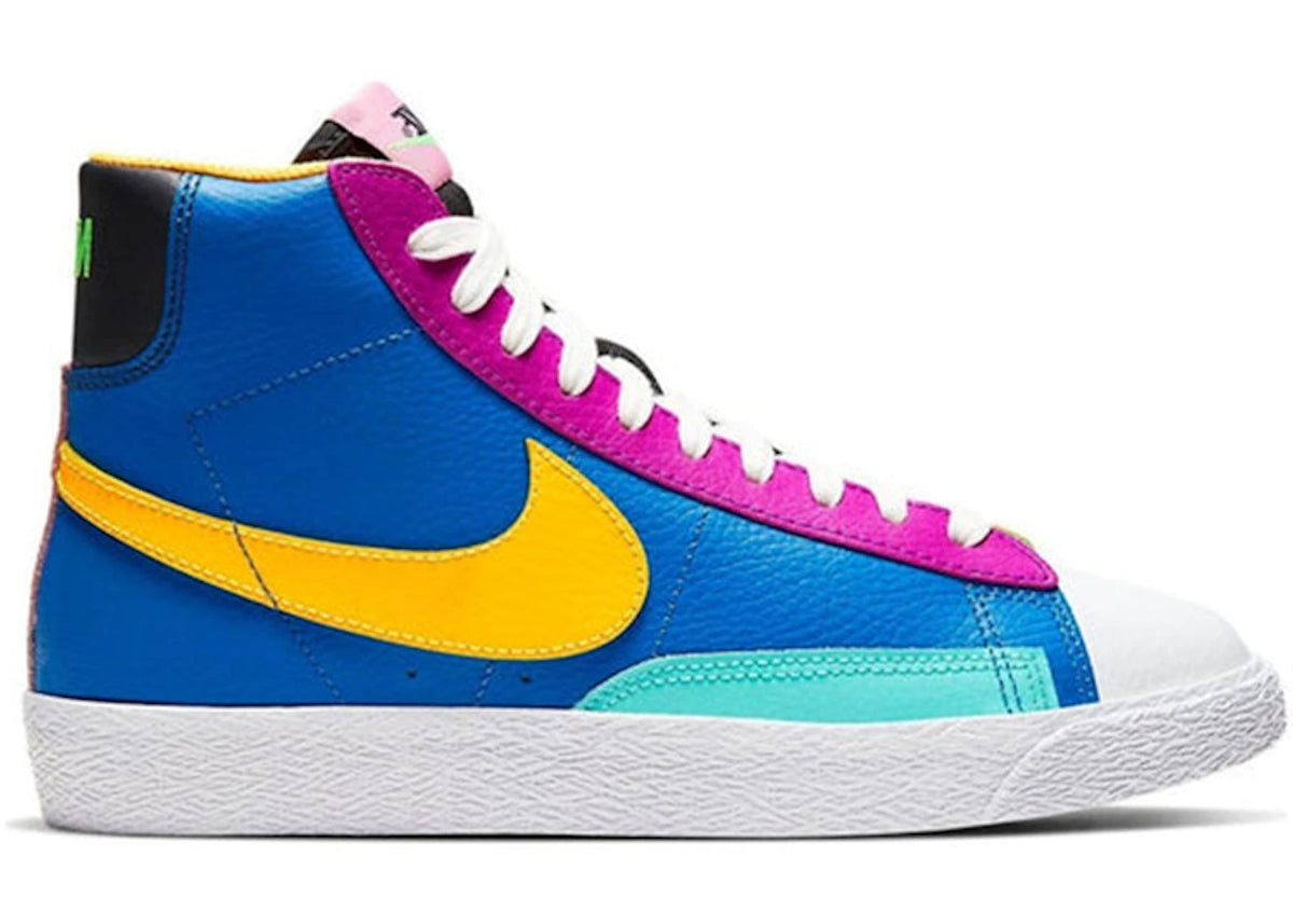 Nike Blazer Mid Multi-Color (GS) - vue secondaire A