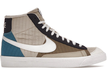 Nike Blazer Mid 77 Premium Toast Sail Quilted sneakers - authentic Nike shoes