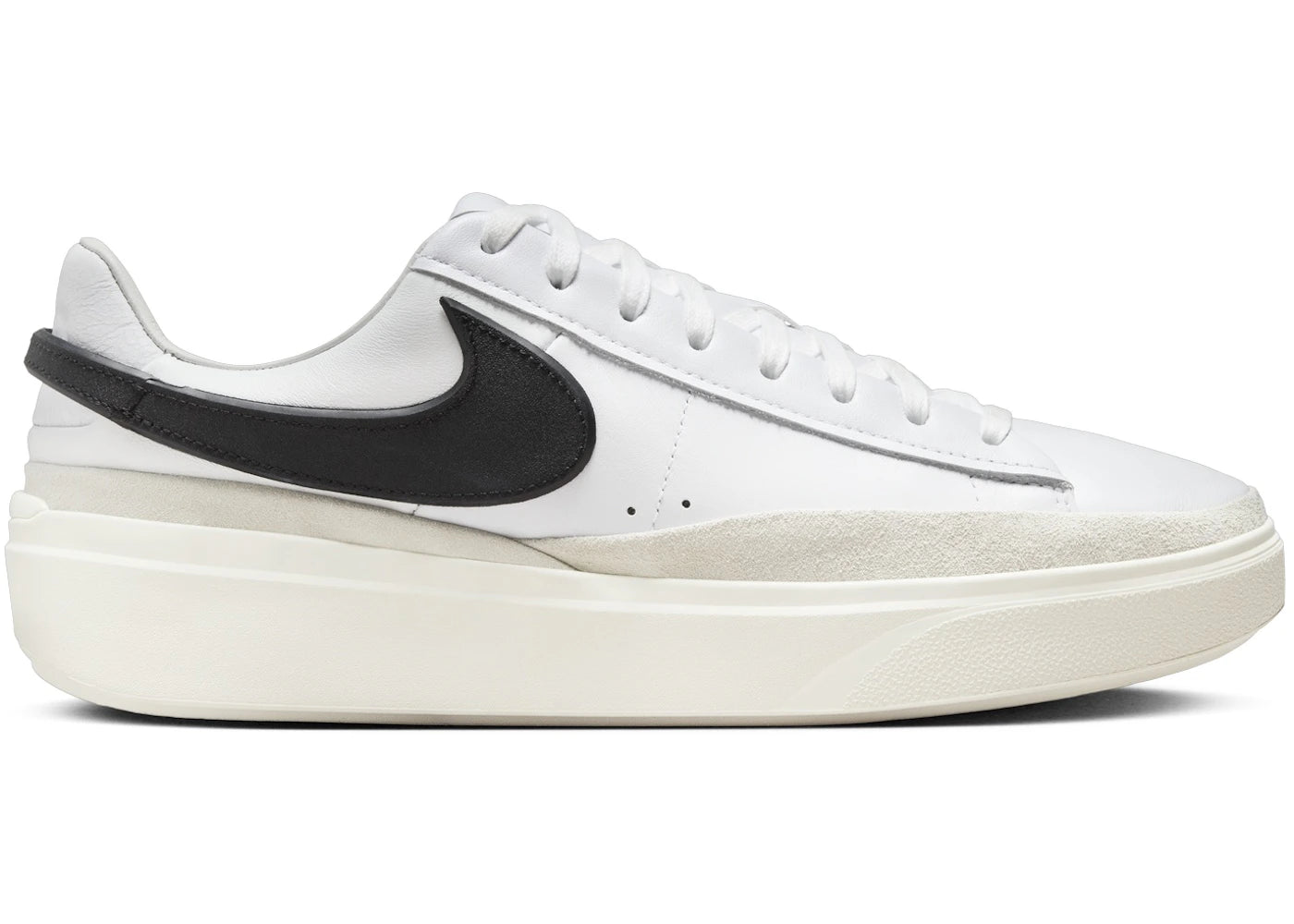 Nike Blazer Phantom Low Summit White White Sail Black - vue 360