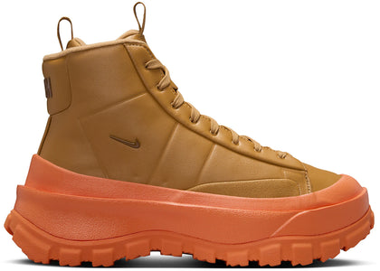 Nike Blazer Roam Mid Flax Safety Orange Racer Blue Light British Tan (Women's) - authentic Nike sneakers