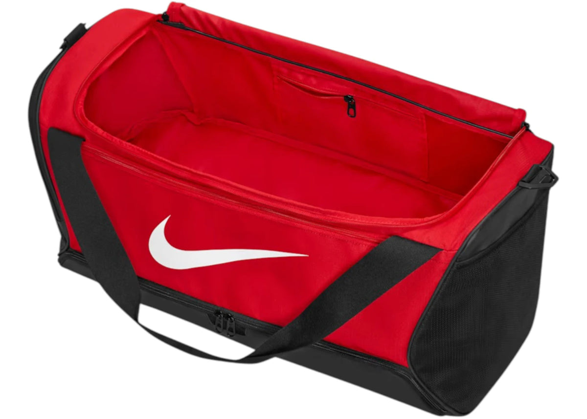 Nike Brasilia 9.5 Training Duffel Medium 60L Bag University Red/Black/White - vue secondaire B