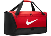 Nike Brasilia 9.5 Training Duffel Medium 60L Bag University Red/Black/White
