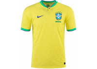 Nike Brasilien 2022/23 Stadion Heimtrikot ADV Dri-FIT Fußballtrikot Dynamisches Gelb/Grün