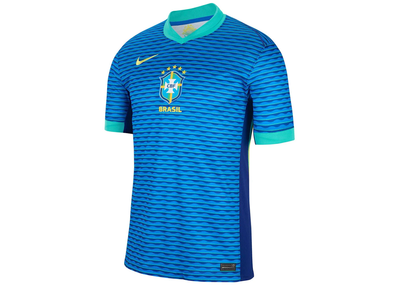 Nike Brazil 2024 Stadium Away Replica Jersey Soar/Light Retro/Dynamic Yellow - vue secondaire A