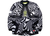 Nike Brasil Authentic Torwarttrikot Schwarz/Volt