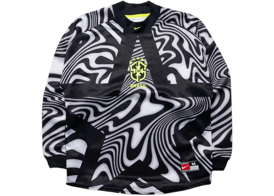 Nike Brazil Authentic Goalkeeper Jersey Black/Volt