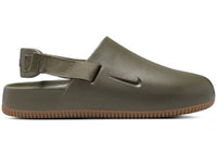 Nike Calm Mule Medium Olive Gum Medium Brown