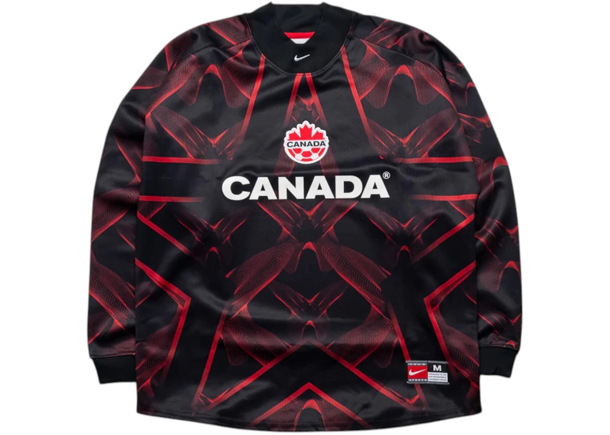 Nike Canada Authentic Goalkeeper Jersey Black/Sport Red - vue 360