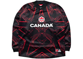 Nike Canada Authentic Goalkeeper Jersey Black/Sport Red