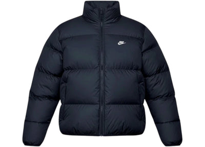 Nike Club Puffer Jacket Black/White