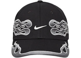 Nike Club Semi-Structured OG Flame Cap Black - vue 360