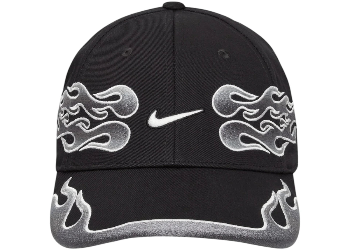 Nike Club Semi-Structured OG Flame Cap Black - vue secondaire A
