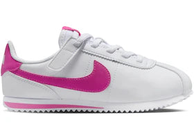 Nike Cortez EasyOn White Laser Fuchsia (PS) - vue 360