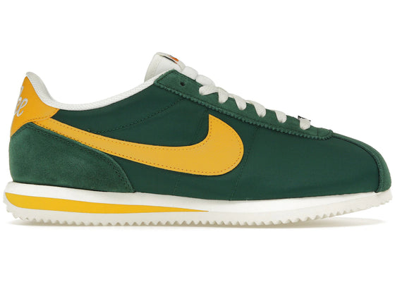 Nike Cortez Gorge Green Yellow Ochre sneakers - authentic Nike shoes