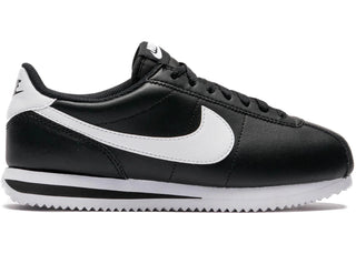 Nike Cortez Leather Black White (Women's) - authentic Nike sneakers