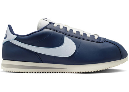 Nike Cortez Leather Midnight Navy Football Grey - authentic Nike sneakers