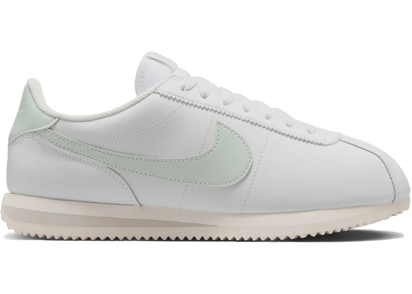 Nike Cortez Leather Summit White Light Silver (Women's) - vue 360